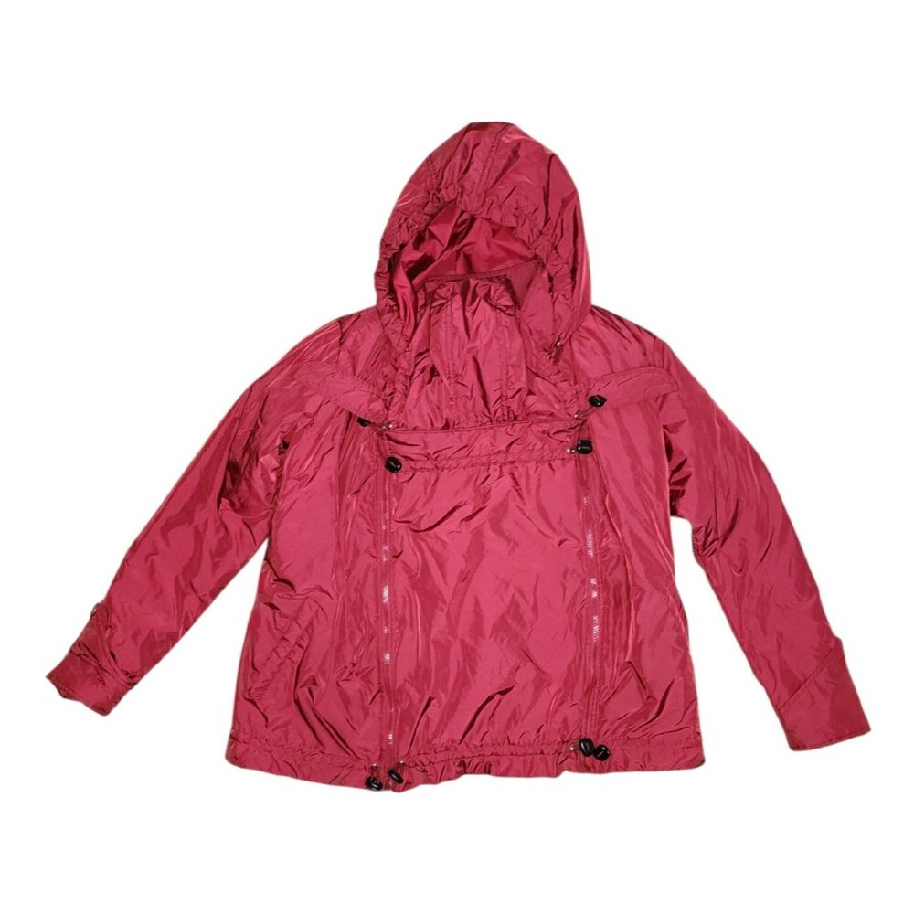 Baby Wearing Maternity Jacket Women's‎ Medium Winter Red Warmth Cozy Packable